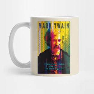 Mark Twain About Ignorance Mug
